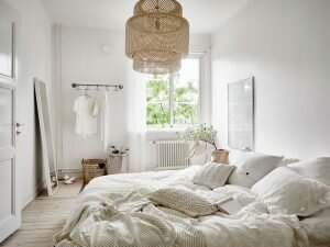 dekorasi kamar tidur putih, interior kamar tidur, dekorasi kamar tidur